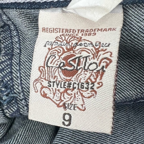 Ces’t Toi Wide Leg Embellished Jeans Size 9 Women’s - Picture 4 of 7